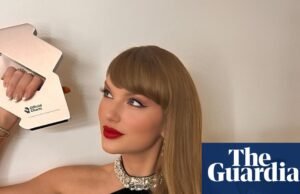 Teilore Svifta vērtē otro lielāko Lielbritānijas diagrammu atklāšanas nedēļu jebkad ar šova dzīvi