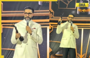 Abhishek Bachchan izjaucas, lai iegūtu pirmo labāko aktieri Filmfare, kreditē Aishwarya Rai par ..: “Viņu upuri ir bijuši ..”