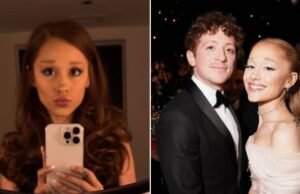 Arianas Grandes pārsteidzošais jaunais izskats papildina Ītana Sleitera izjukšanas baumas