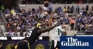 Déjà boo: Sems Darnolds nedomāja, ka viņš laukumā atkal ieraudzīs spokus. Tad viņš stājās pretī Auniem