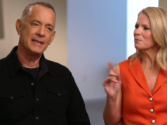 Toms Henks un Kellija O’Hara ieskatās jaunajā izrādē, "Šī rītdienas pasaule"