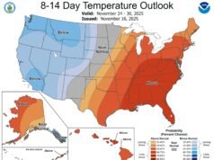 Svārstīgs polārais virpulis varētu radīt rūgtu Pateicības dienu lielākajā daļā ASV