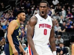 NBA kopsavilkums: “Pistons” sagrāva Pacers, 10. uzvara pēc kārtas