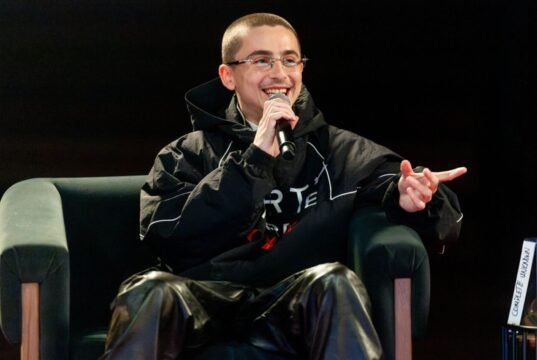 Timotejs Šalamets pārtrauc šo ikonisko runu “Kāpas otrā daļa”.