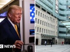 Tramps saka, ka uzsāks tiesvedību pret BBC saistībā ar Panorama rediģēšanu