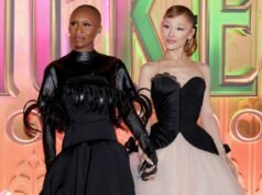 Ariana Grande, Sintija Erivo Hita “Depraved: For Good” pirmizrāde Ņujorkā