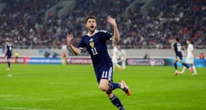 Kā tiešsaistē bez maksas skatīties Skotija pret Dāniju