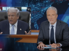 Džons Stjuarts rupji atbild Trampam, sakot, ka mums nav nekāda sakara ar Epšteinu