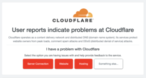 Cloudflare uz leju: ko mēs zinām par pārtraukumu līdz šim