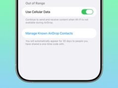iOS 26.2 pievieno pagaidu AirDrop piekļuvi ar koplietojamiem kodiem