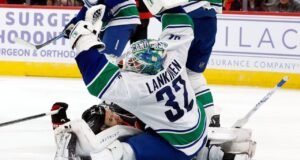 Ņemiet vērā: Lankinena pūles nopelna punktu izmisušajai Canucks