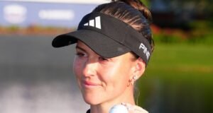 Grants uzvar The Annika pēc 52 bedrīšu skrējiena bez bogey